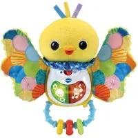 Vtech Baby Fladder & Fluit Rammelaar - Educatief Speelgoed - Muziek en Geluiden - Cadeau - Van 3 tot 12 Maanden
