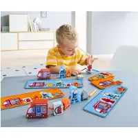 Haba - Rijgspel - Bij de brandweer