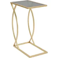 Mauro Ferretti Bijzettafel in glamourstijl, hoogte 60 cm
