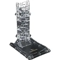 GameGenic Crystal Twister Premium Dice Tower Zilver Kinderen