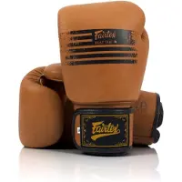 Fairtex Brown Legacy (Kick)bokshandschoenen - Bruin - 14 oz