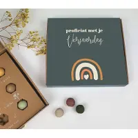 Blossombs Bloembommetjes - Zaadjes - Bloemen - Cadeau verjaardag - regenboog - proficiat met je verjaardag - verjaardagscadeau - Zaad - Kado - Verjaardag - Geschenkdoos - Cadeau