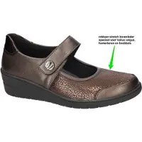 Solidus -Dames - brons - ballerina's & mocassins - maat 35.5