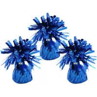 Haza Ballon gewichtjes - 6x - blauw - 170 gram - gewichtjes voor helium ballontrosjes