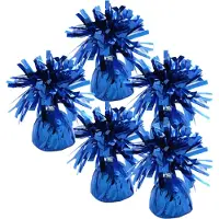 Haza Ballon gewichtjes - 10x - blauw - 170 gram - gewichtjes voor helium ballontrosjes