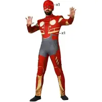 Atosa Heroe Comic Costume Rood M-L Kinderen
