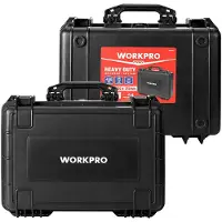 Workpro WP283004 Waterdichte Veiligheidskoffer 450 mm – Heavy Duty – Schokbestendig & Stofvrij – Met Plukschuim
