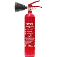 SAVS CO2 Brandblusser 2 kg