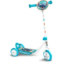 Disney Stitch 3-wiel Kinderstep Vrijloop Junior Petrolblauw/wit