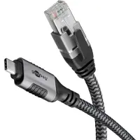Goobay USB C naar RJ45 kabel | | 5 meter