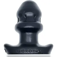 Oxballs - Drain-O Flow-Thru Buttplug - Zwart - Large