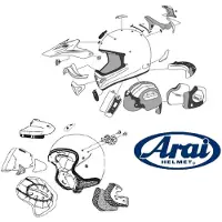 Arai Mx-v Bovenste Ventilatieopening Van De Helm