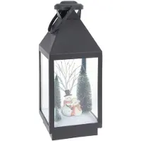 PerfectLED Kerstlantaarn met sneeuwpoppen | 48 cm (Led, Batterijen)