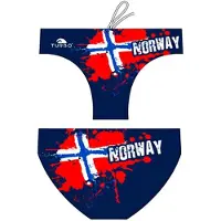 Turbo New Norway Waterpolo Swimming Brief Rood,Blauw 12-24 Months Jongen