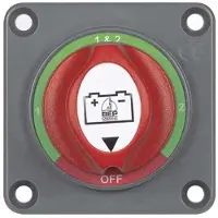 Bep Marine Battery Switch Panel Mount Grijs Selector