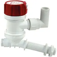 Rule Pumps Livewell Angled Pump Rood,Wit 800 GPH