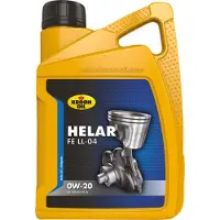 Kroon-Oil Helar FE LL-04 - Motorolie 0W-20 - 1 Liter - Donkergroen