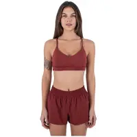 Hurley Solid Cross Back Sportbeha Met Lage Impact