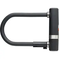 Axa Newton Pro Beugelslot – ART 3 Fietsslot – 17 mm Gehard Staal – 19 cm Beugellengte – Met Framehouder – Zwart