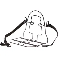 Steco monkey-mee bagagedragerverbreder met spanband zwart