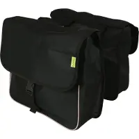Dresco Dubbele Fietstas Basic Shopper 32 Liter