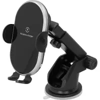 Carpoint 3in1 Smartphone Houder & Draadloze Qi Lader