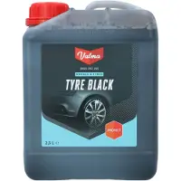Valma Bandenzwart – Geeft diepzwarte langdurige glans - Voor autobanden of rubberen vloermatten - Oplosmiddelen vrij - 2,5 Liter