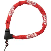 ABUS Fietsslot Kettingslot - 8900 - Security level 10 - ART 2 rood - 85 cm - Geschikt voor bakfietsen - elektrische fietsen - stadsfietsen