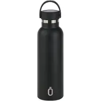 Runbott Roestvrijstalen Fles Met Keramische Coating - 600ml - Black