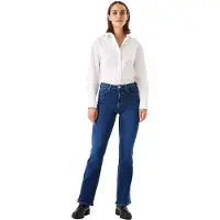 Garcia Celia dames Jeans, 34/34, Blauw, Flared fit