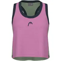 Head Play Crop Sleeveless T-shirt Wit L Vrouw