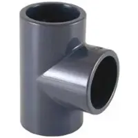 Cepex 22604 90º Pvc Ø110 T-stuk Met Lijmmof X Bsp Binnendraad