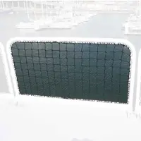 Euromarine Knotted Square Mesh Lifesaver Net 100 M Transparant 45 cm