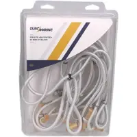 Euromarine Sail Mooring Rope 3 M Transparant