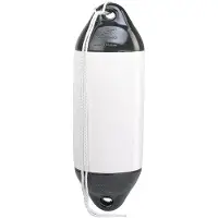 PLASTIMO Performance Inflatable Fender Zilver 21 x 62 cm