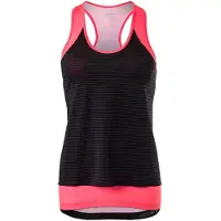 Agu Fietsshirt AGU Women Layered Racertop Essential Neon Coral-S