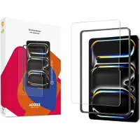 Accezz Glass screenprotector + Applicator voor de Apple iPad Air 13 inch (2026) M4 / (2025) M3 / (2024) M2