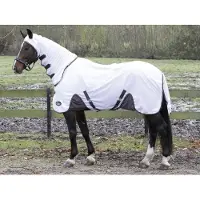 Harry's Horse Flyprotection vliegendeken met hals (Onderlengte: 185 cm)