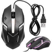 Verk Group RGB LED-gamingmuis voor gamers 1200 dpi
