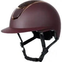 Jansen - Mont Blanc Sparkle - Veiligheidshelm - Bordeaux Rosegold - 56-58