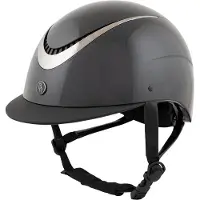 Br Veiligheidshelm Thèta Glossy Black/Gunmetal - 52/54