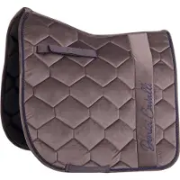 Harry's Horse - Zadeldek Velvet Denici Cavalli Taupe - Taupe - Full DR