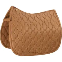 Eskadron Zadeldek Platinum Metallic Faux Leather Middenbruin