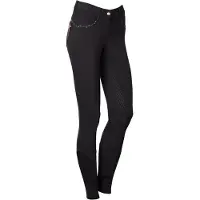 Harry's Horse Rijbroek Denici Cavalli Full Grip Kids Zwart/Rose Goud - 152