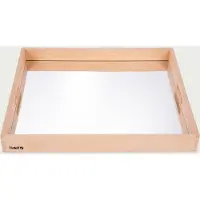 TickiT Houten Spiegel Dienblad