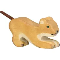 Holztiger - 80142 - FIGUUR - LEEUW, KLEIN, SPELENDE