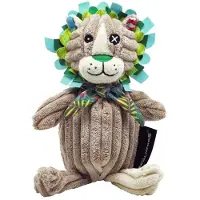 Les Deglingos Globe Trotoys Knuffel, Jélékros de leeuw. 17 cm zittend en 22 cm staand. 0+