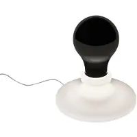 Foscarini Tafellampe , Black Light, dimbare, Zwart, Woonkamer, Glas, Designer