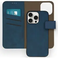 IMoshion Uitneembare 2-in-1 Luxe Bookcase voor de Apple iPhone 16 Pro Max - Blauw