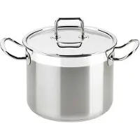 BRA Profesional A343954, 6,5 liter, roestvrij staal, roestvrij staal, keramiek, gas, halogeen, inductie, afgesloten plaat, roestvrij staal, roestvrij staal
